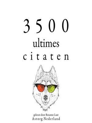 cover image of 3500 ultimes citaten